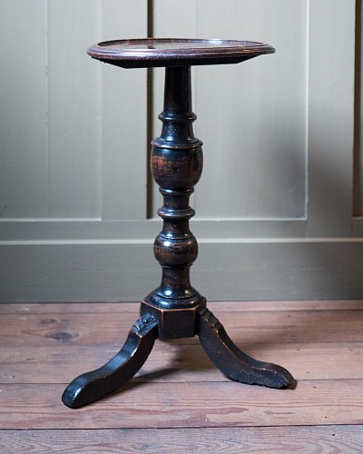 17th century candle stand.